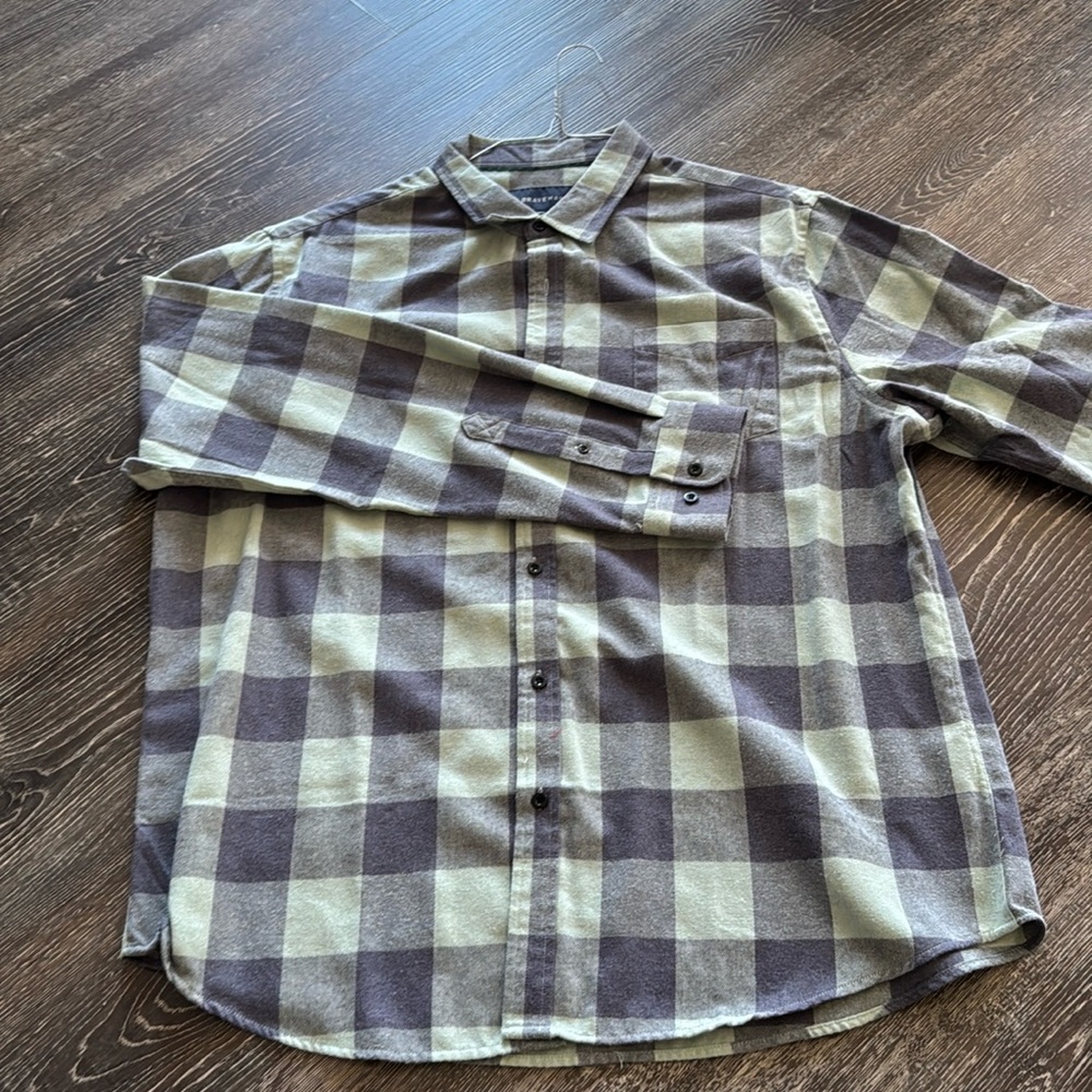 Braveman Long Sleeve Flannel Shirt